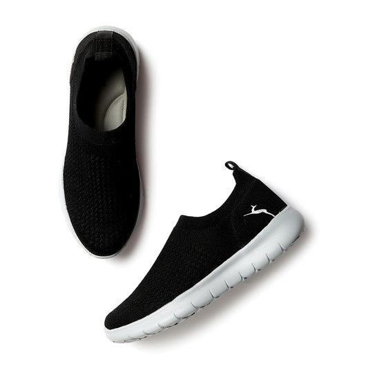 Marc Loire Women's Lightweight Athleisure Knitted Active Wear Slip-On Sneaker Shoes for Sports, Athletics and Walking