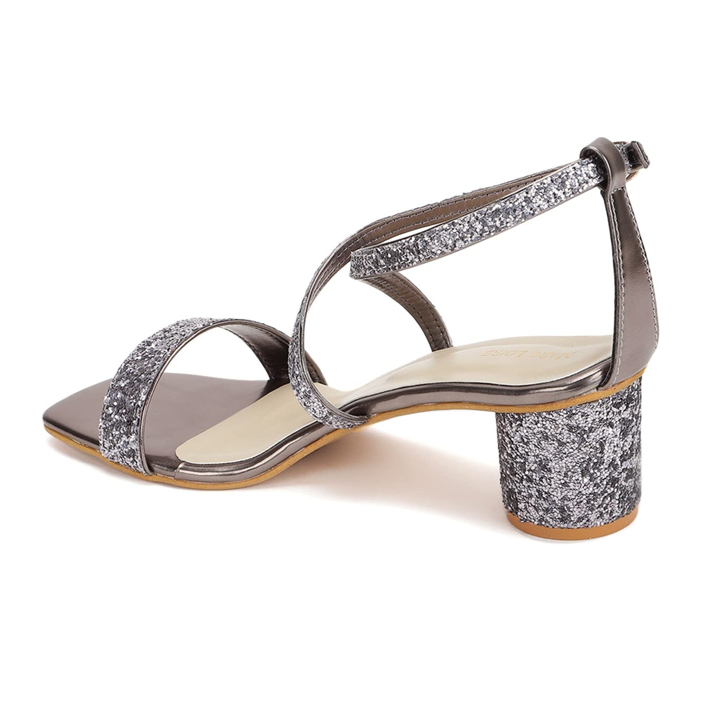 Marc Loire Women Soft Comfortable Embellished Block Heels
