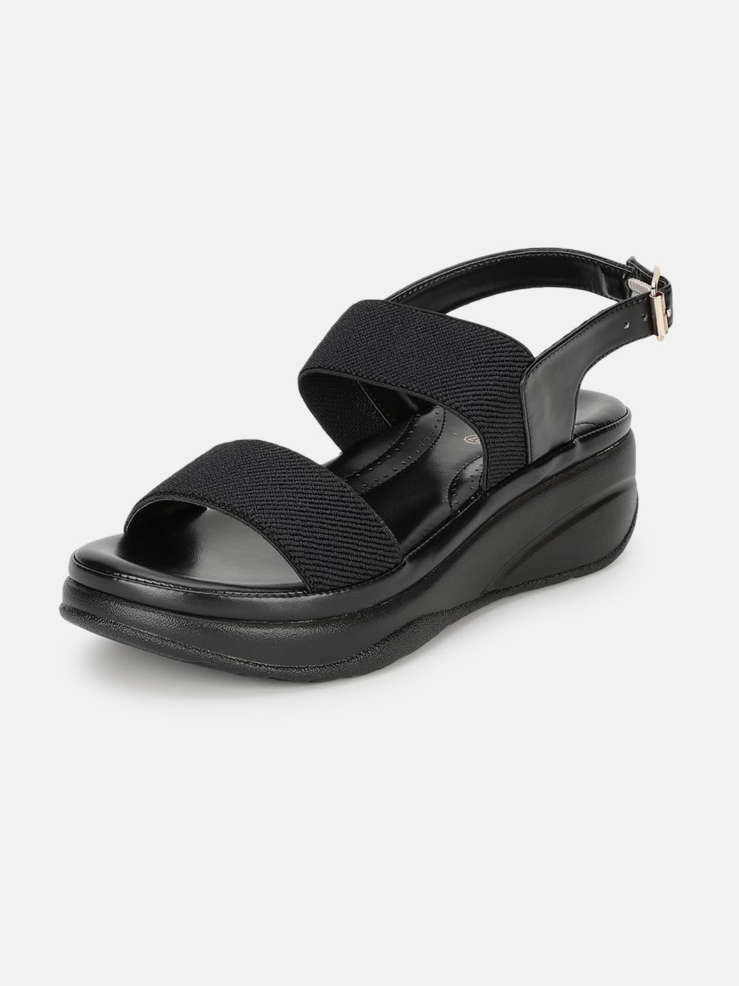 Marc Loire Women Smart Casual Platform Heel Fashion Sandal With Adjustable Strap