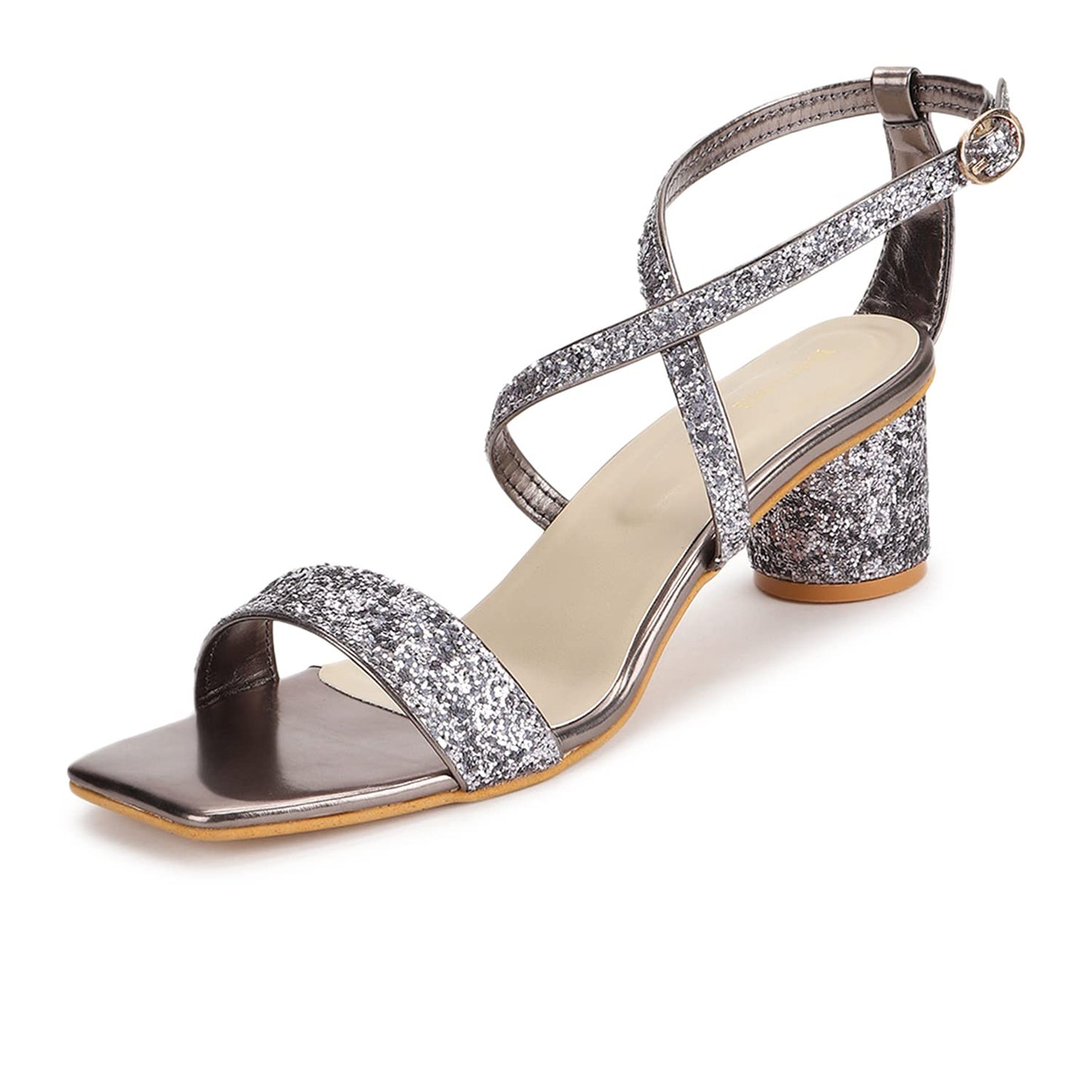 Marc Loire Women Soft Comfortable Embellished Block Heels