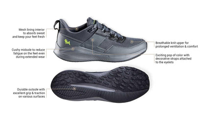 Neeman's The Exuberants Sneakers for Men | Comfortable and Flexible | Casual Shoes for Men | Stylish and Trendy | Walking, Running, Gyming Sneakers | EVA Sole Men's Sneakers