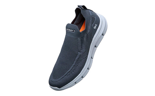 Neeman's Breathe Ease Casual Slip Ons for Men | Cushioned, Lightweight EVA Sole & Airy Mesh Upper