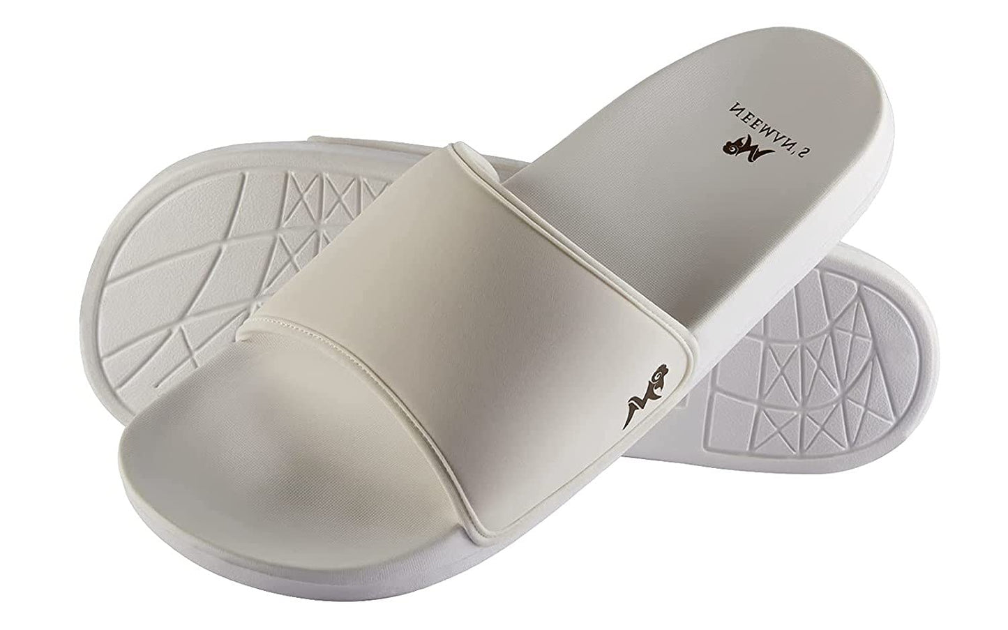 Neeman's Eco Slides for Women | Open Toe Indoor Outdoor Slippers for Girls | Natural Rubber and Recycled Materials| Anti Skid and Durable | Lightweight and Comfort Flip Flops