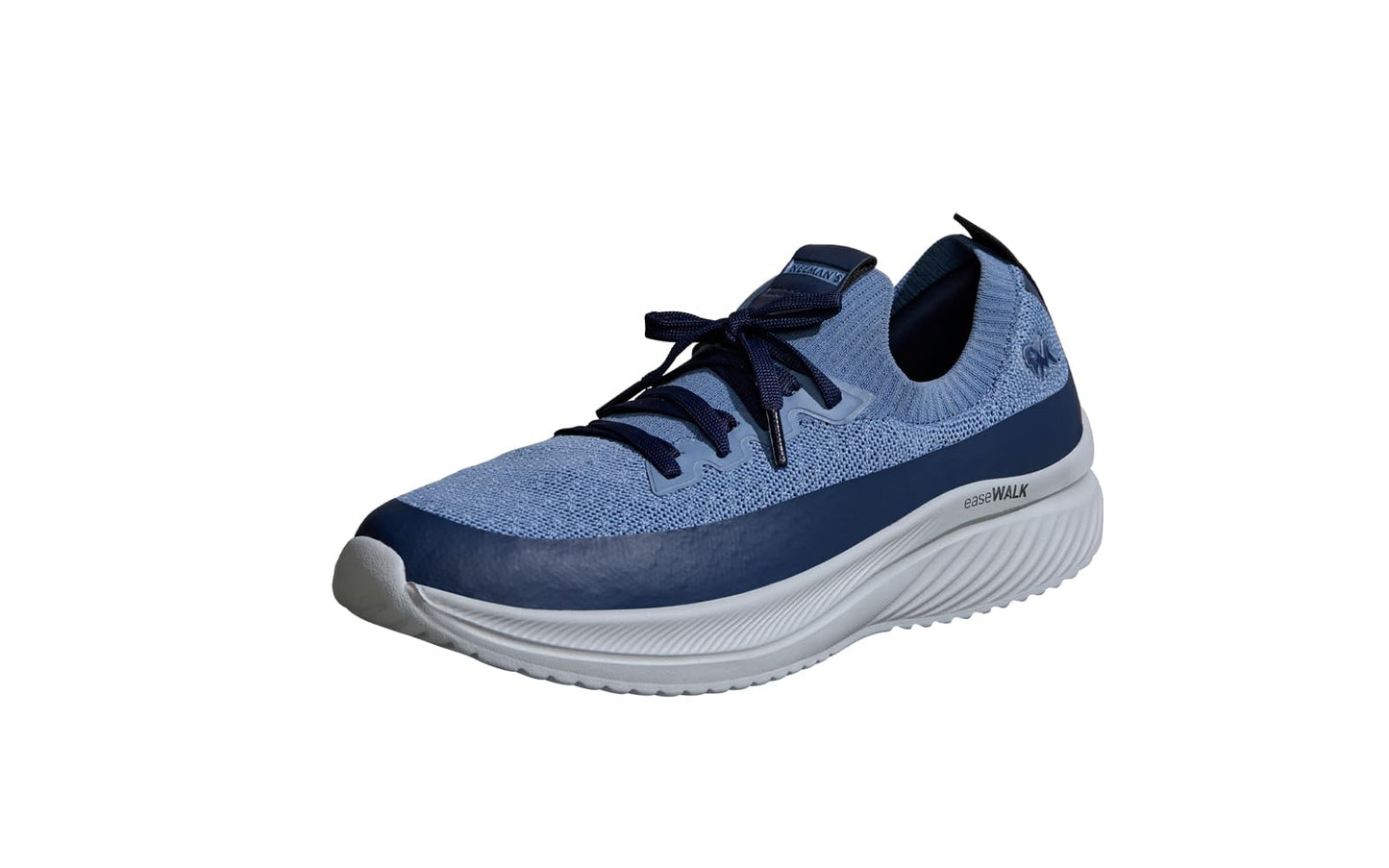 Neeman's Ease Walk Sneakers for Men | Lace - Ups Casual Shoes for Men | Walkers, Walking Shoes | Trendy Stylish Comfortable Shoes | Flexible, Breathable Lightweight Shoes for Men