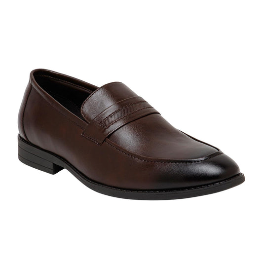 Shades Formal Slip on Shoes for Men | Comfortable Walking Shoes | Classic Design | Breathable | Soft Lining | Slip Resistant