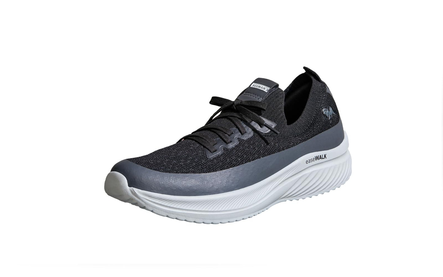 Neeman's Ease Walk Sneakers for Men | Lace - Ups Casual Shoes for Men | Walkers, Walking Shoes | Trendy Stylish Comfortable Shoes | Flexible, Breathable Lightweight Shoes for Men