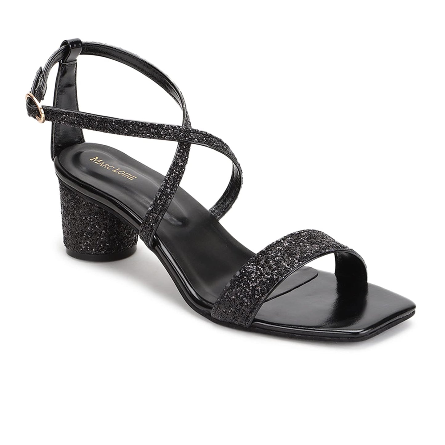 Marc Loire Women Soft Comfortable Embellished Block Heels