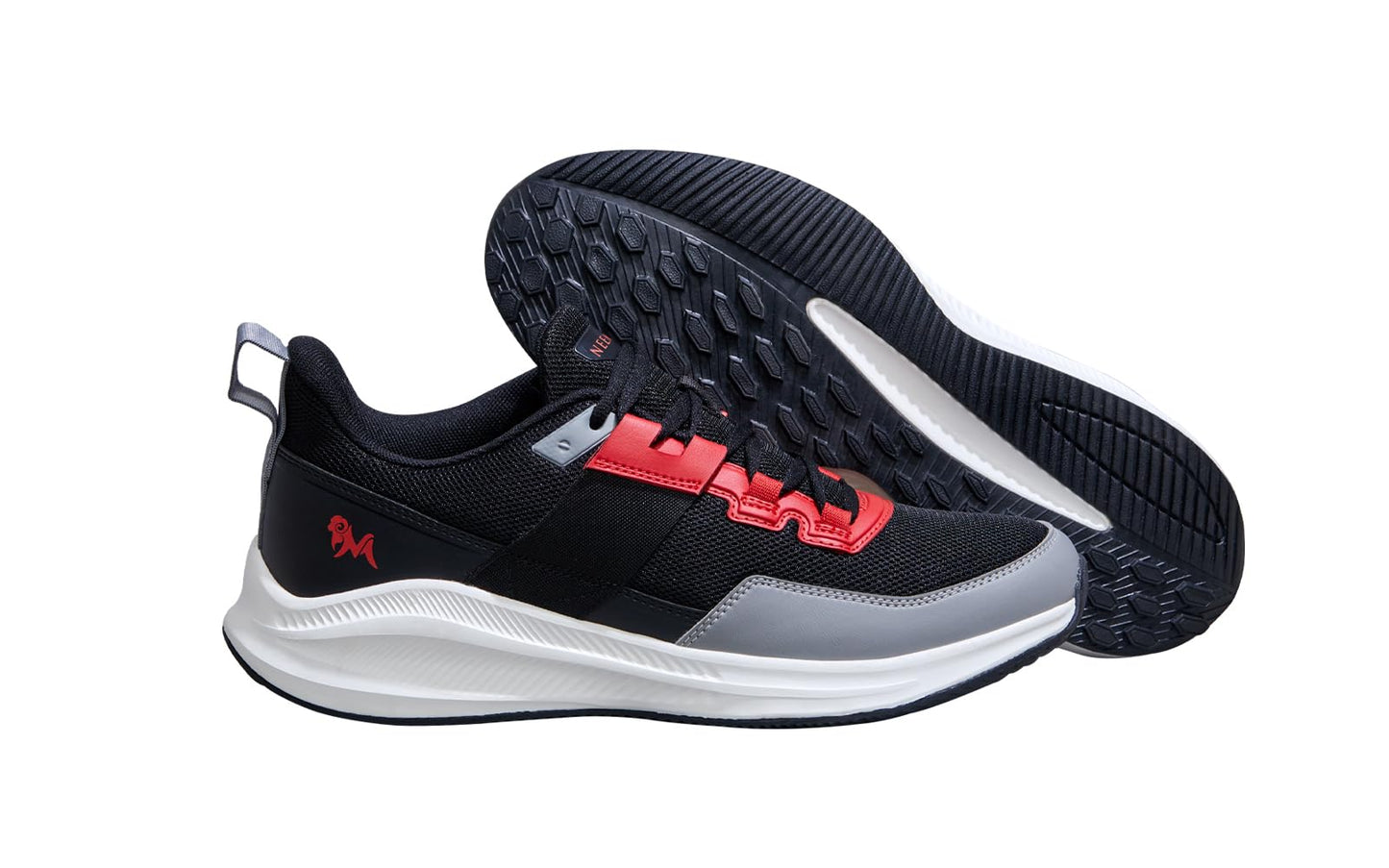 Neeman's The Exuberants Sneakers for Men | Comfortable and Flexible | Casual Shoes for Men | Stylish and Trendy | Walking, Running, Gyming Sneakers | EVA Sole Men's Sneakers