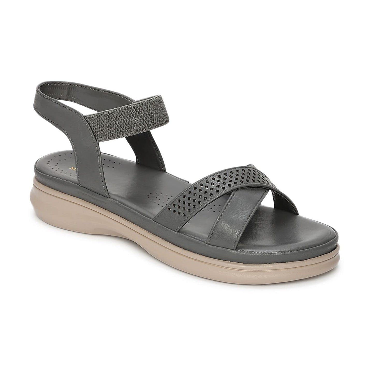 Marc Loire Women's Comfortable Slip on Casual Open Toe Flats Sandals