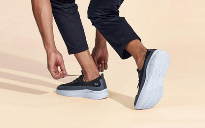 Neeman's Ease Walk Sneakers for Men | Lace - Ups Casual Shoes for Men | Walkers, Walking Shoes | Trendy Stylish Comfortable Shoes | Flexible, Breathable Lightweight Shoes for Men