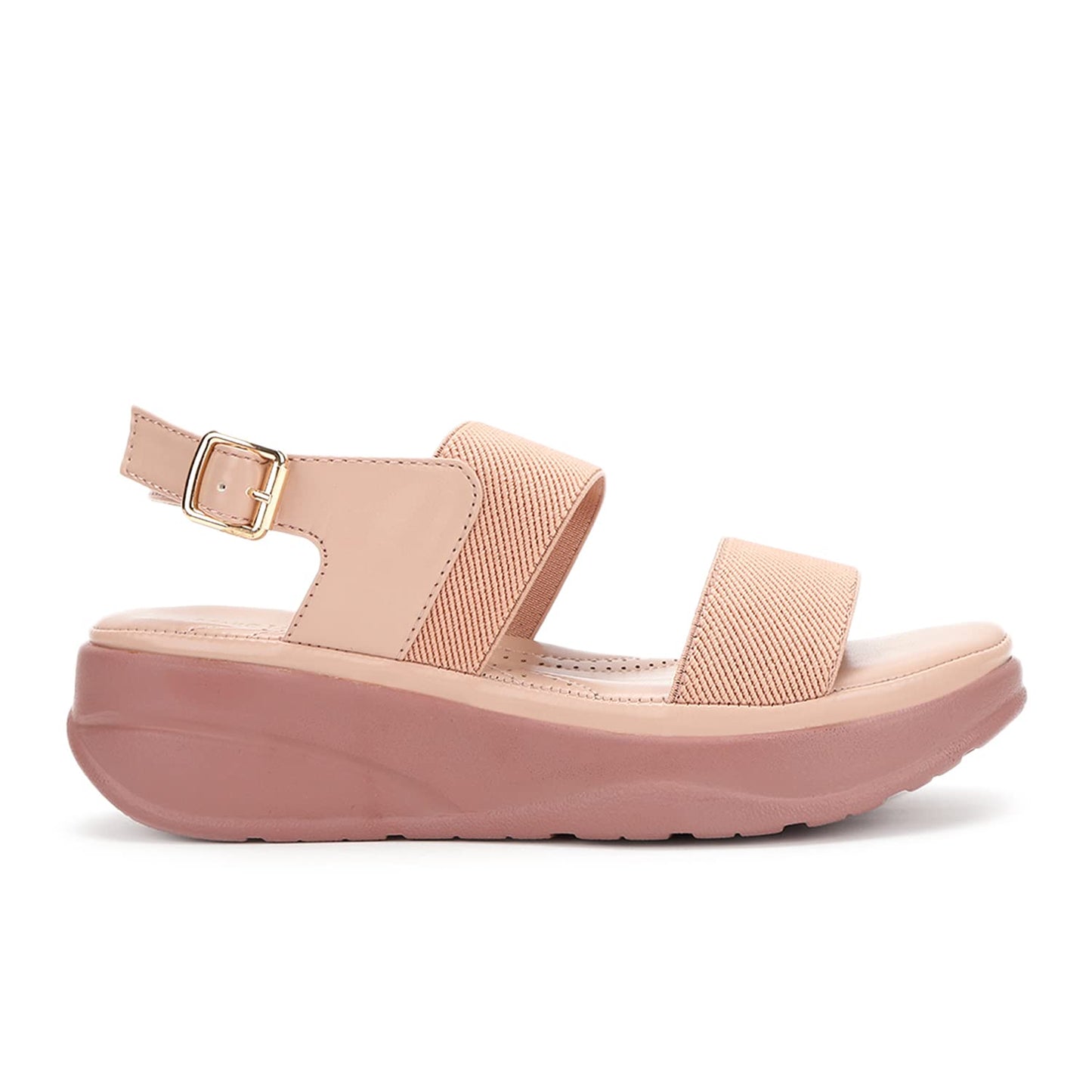 Marc Loire Women Smart Casual Platform Heel Fashion Sandal With Adjustable Strap