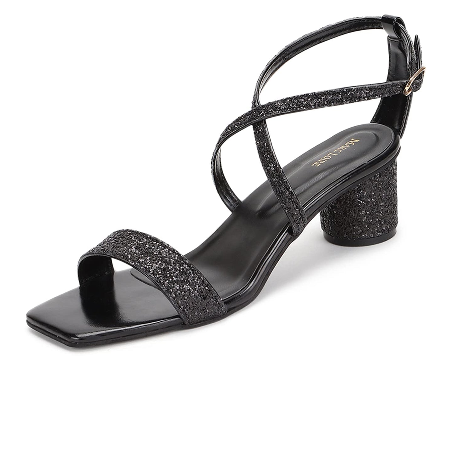 Marc Loire Women Soft Comfortable Embellished Block Heels