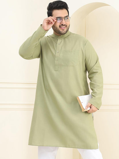 SOJANYA Plus(Since 1958), Men's Cotton ONLY Kurta