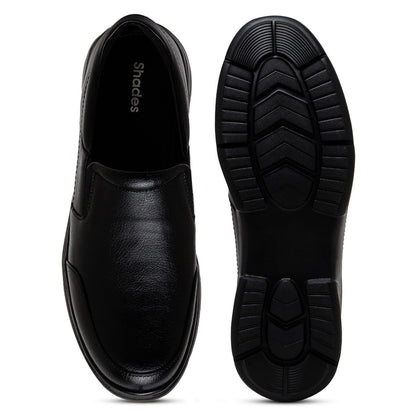 Shades Men's Formal Slip-On Shoes | Comfortable Walking Shoes | Classic Design | Soft Lining | Breathable | Slip Resistant