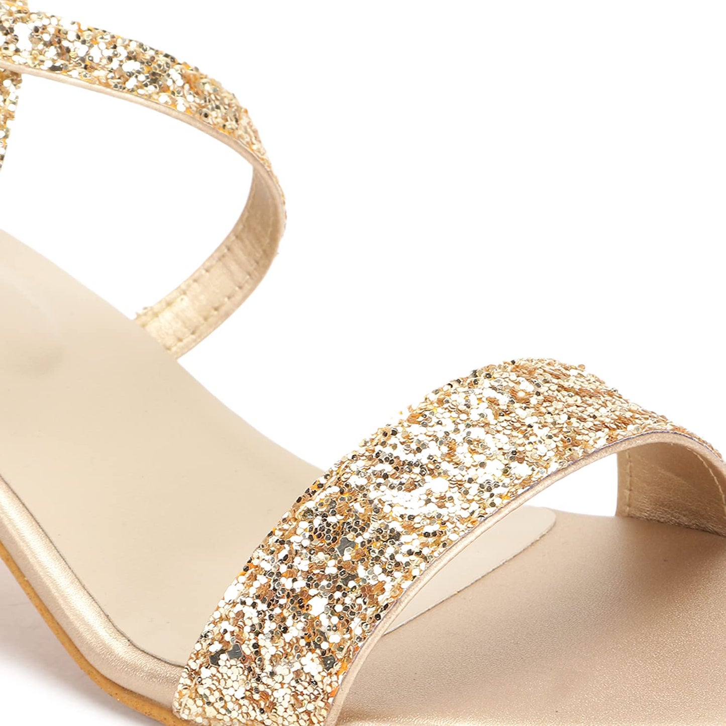 Marc Loire Women Soft Comfortable Embellished Block Heels