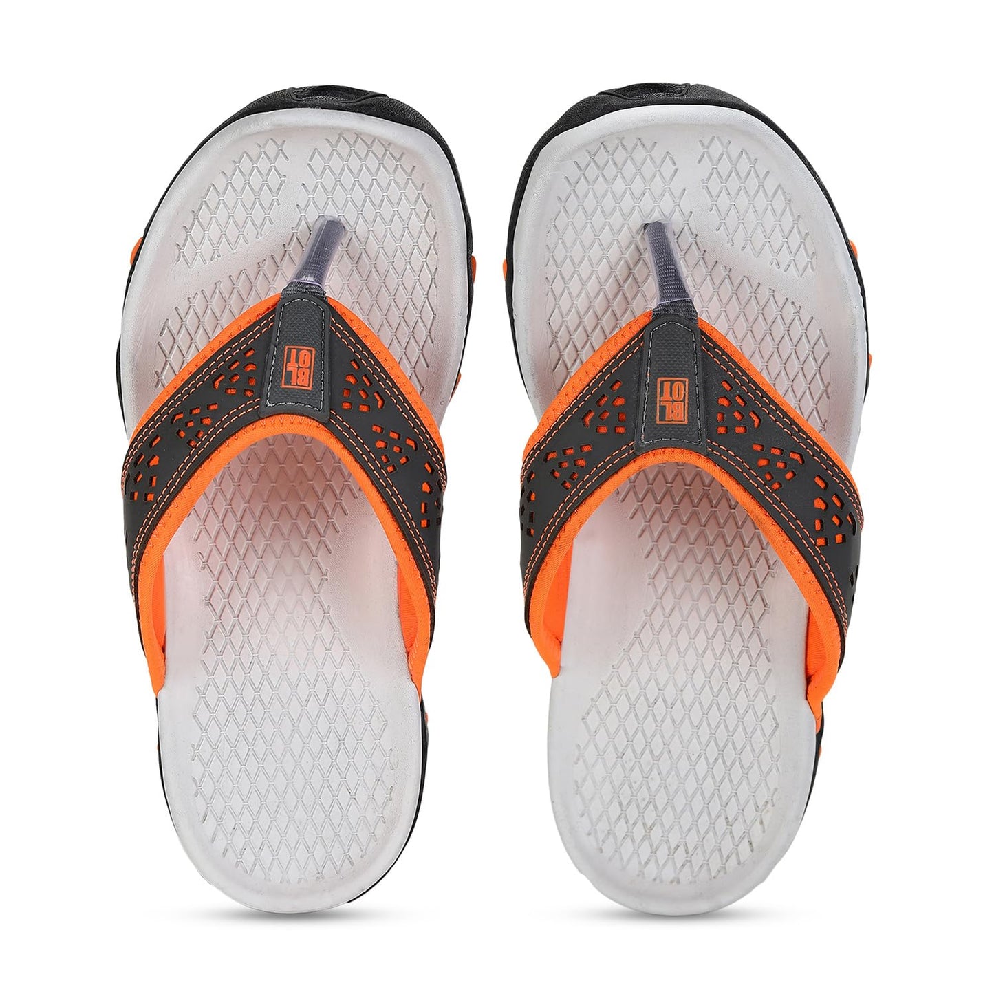 PARAGON K1409G Men's Stylish Flip Flops | Casual, Durable, Comfortable & Lightweight Slippers with Cushioned Soles | Easily Washable | Ideal for Outdoor Use