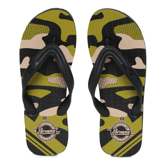 PARAGON HWK3717G Men's Lightweight, Waterproof Flip Flops | Comfortable Hawai Slippers with Durable & Cushioned Footbed & Sturdy Build for Outdoor Use