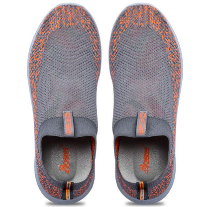 PARAGON PUK3504GS Walking Shoes for Men |Breathable Knitted Sports Shoes with Stylish Design, Comfortable Cushioned Insole, Ankle Elastic for Good Fitting | Ideal for Everyday Use