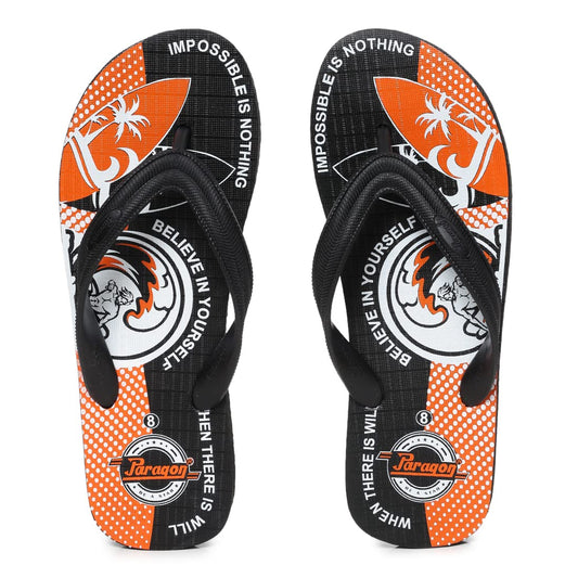 PARAGON HWK3720G Lightweight Flip Flops for Men | Comfortable Hawai Slippers with Durable & Cushioned Footbed & Sturdy Build for Outdoor Use
