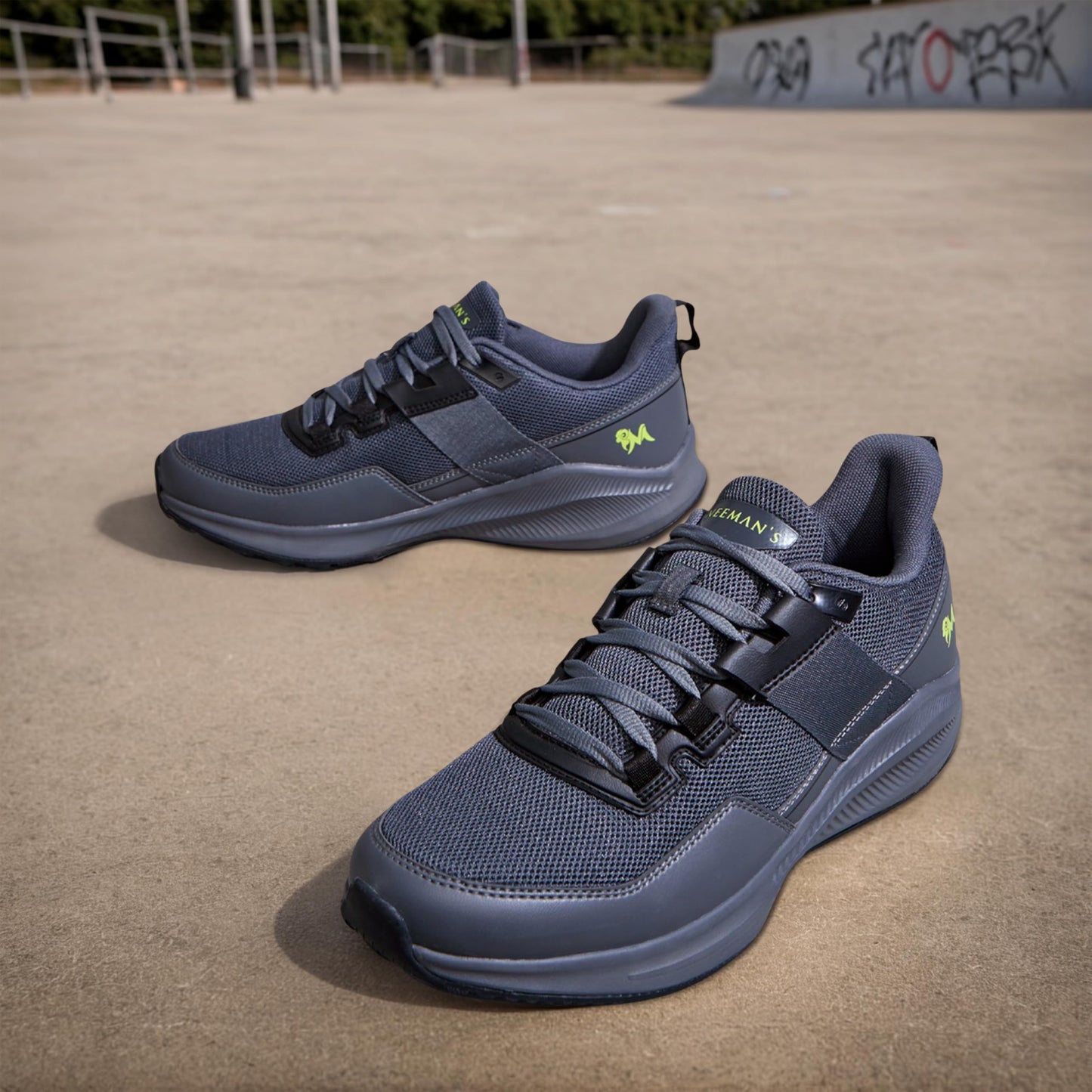 Neeman's The Exuberants Sneakers for Men | Comfortable and Flexible | Casual Shoes for Men | Stylish and Trendy | Walking, Running, Gyming Sneakers | EVA Sole Men's Sneakers