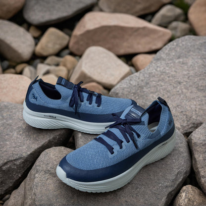 Neeman's Ease Walk Sneakers for Men | Lace - Ups Casual Shoes for Men | Walkers, Walking Shoes | Trendy Stylish Comfortable Shoes | Flexible, Breathable Lightweight Shoes for Men