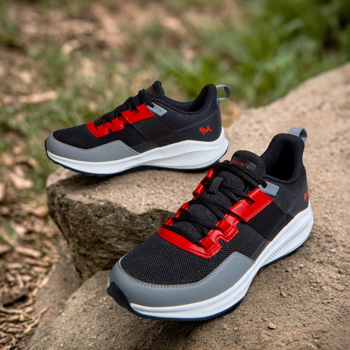 Neeman's The Exuberants Sneakers for Men | Comfortable and Flexible | Casual Shoes for Men | Stylish and Trendy | Walking, Running, Gyming Sneakers | EVA Sole Men's Sneakers