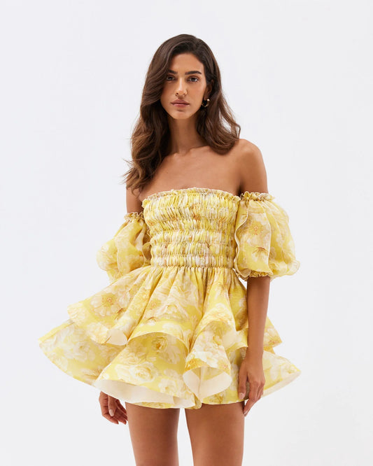ClayCai - Buttercup Amaryllis Dress