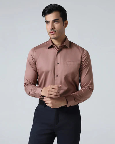 BB-Rust Unwrinkle Solid Shirt - Sylvia
