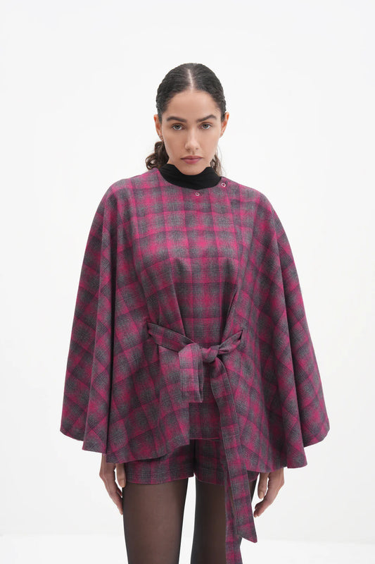 Dehi-Mica Cape Pink Check