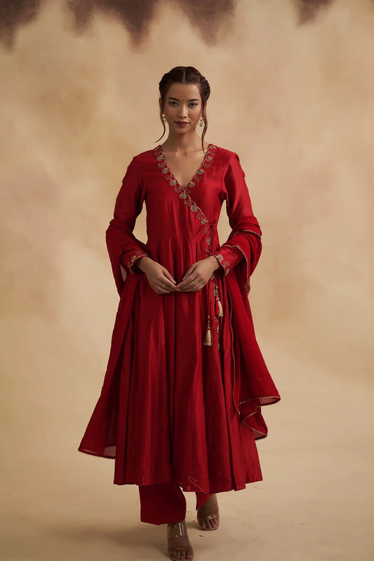 Bhavini - Shobhana Chanderi Silk Suit