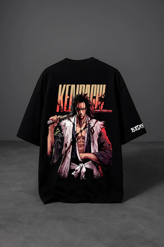 Badgers - Bloodied Resolve: The Kenpachi T-Shirt