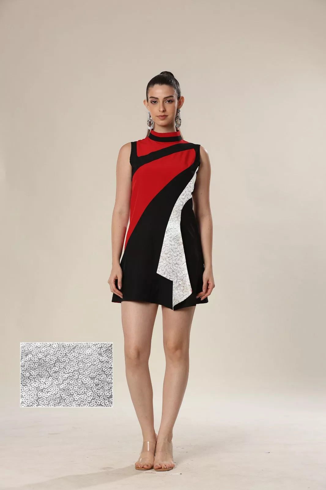 Resortire - Scarlet & Shadow Luxe Mini Dress
