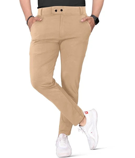 Men's Stretchable Stretchable Formal Pant Trousers